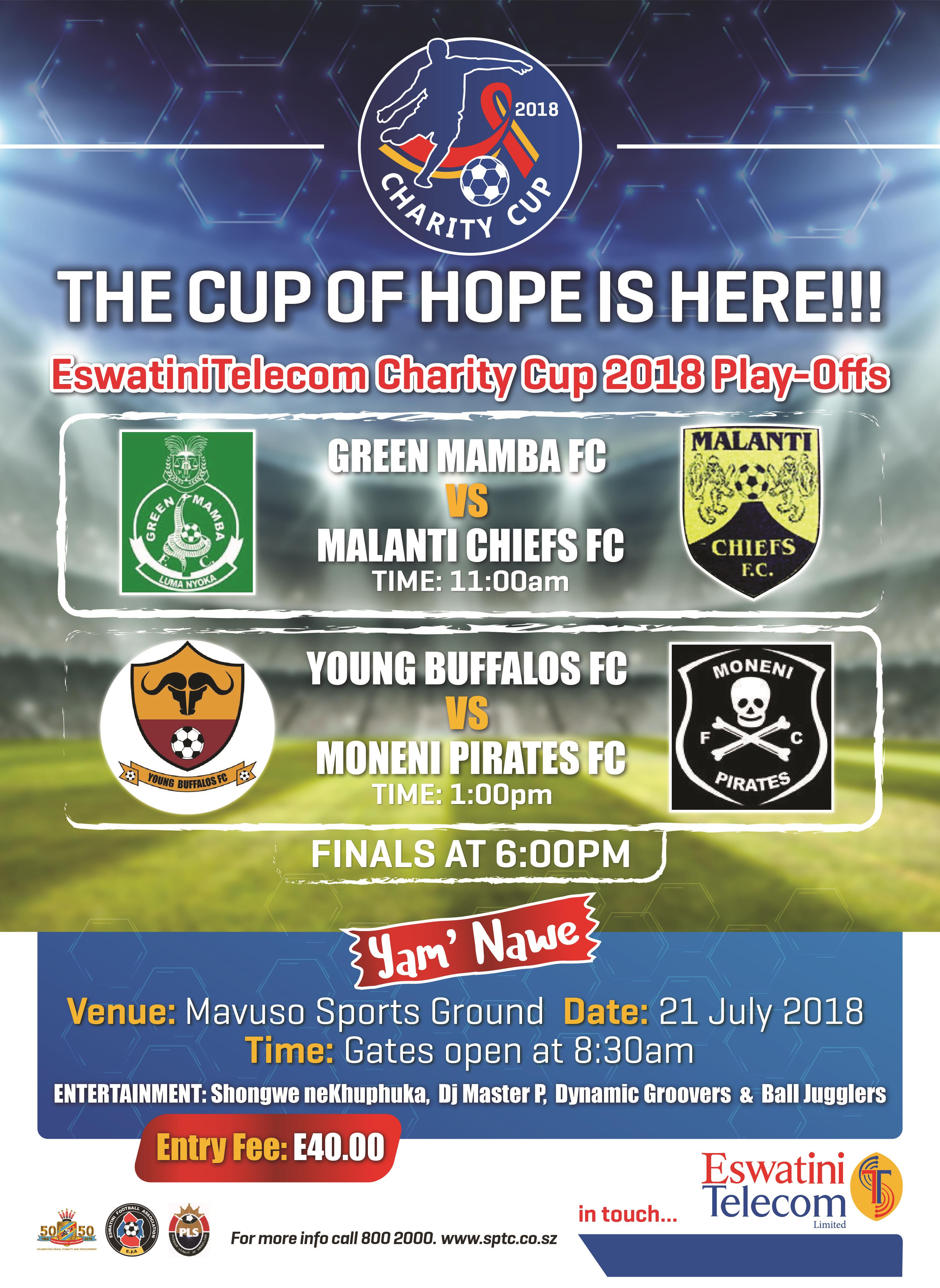 EswatiniTelecom Charity Cup 2018 Play-Offs Pic